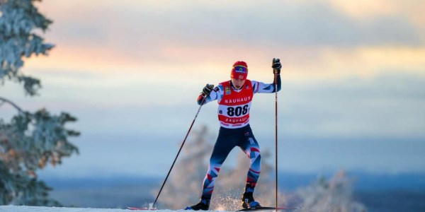 Jack Somerset on the ski slope
