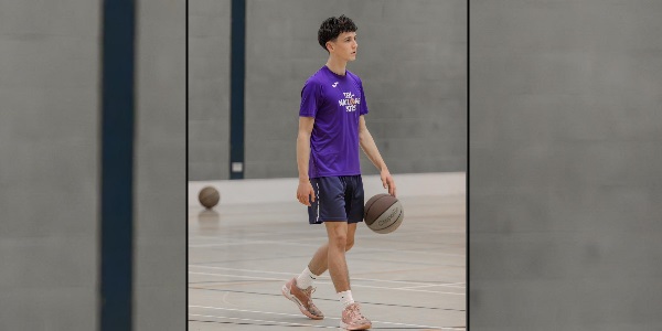 Rory on the basketball court