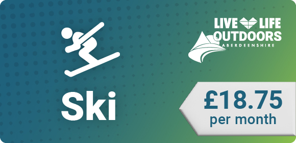 Ski membership £18.75 a month