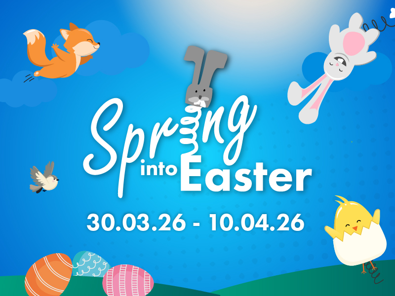 Spring into Easter logo