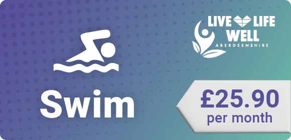 Swim memberships £25.90 per month