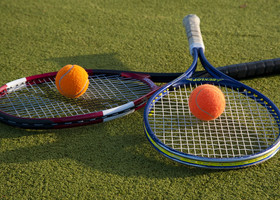 Set of tennis racquets