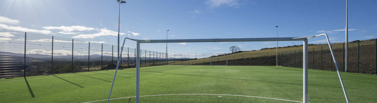 artificial football pitch