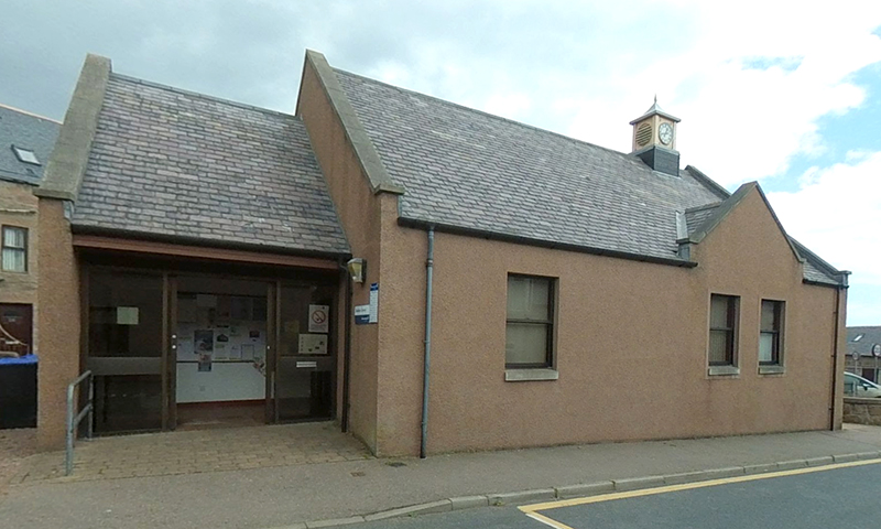 Boddam Library exterior