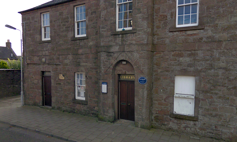 Inverbervie Library exterior