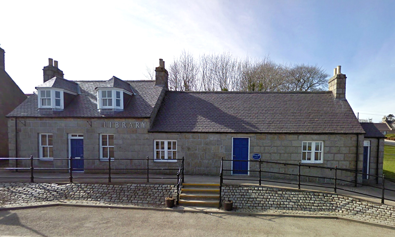 New Pitsligo Library exterior