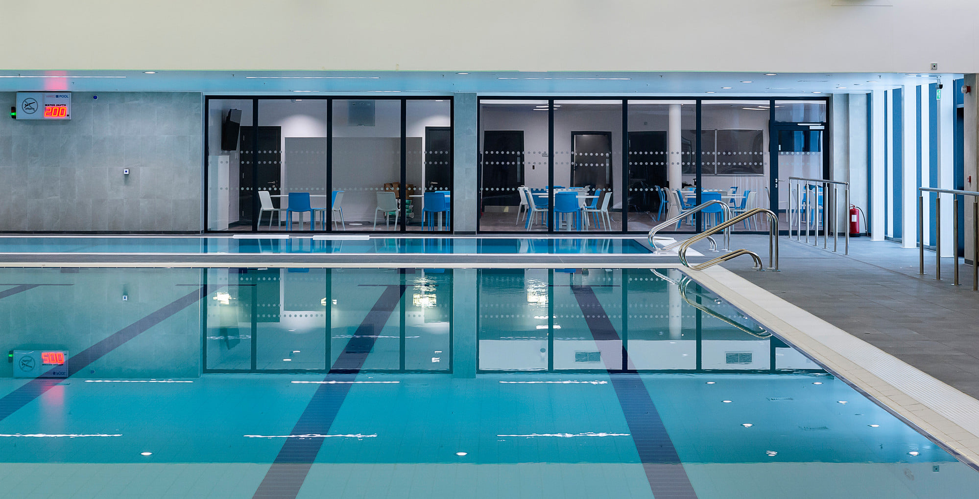 The pool at Inverurie Community Campus