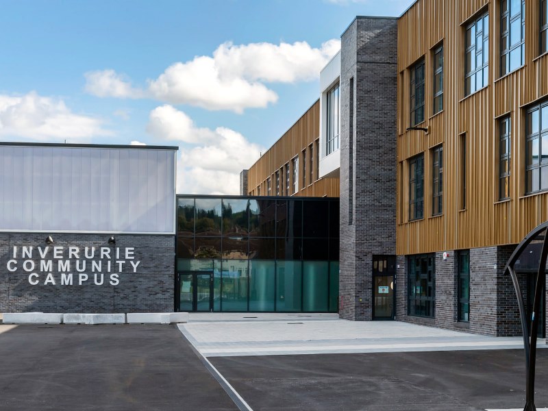 Inverurie Pool front