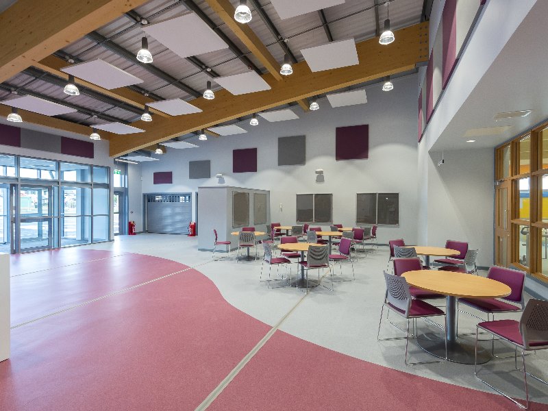 Banchory Sports Village foyer