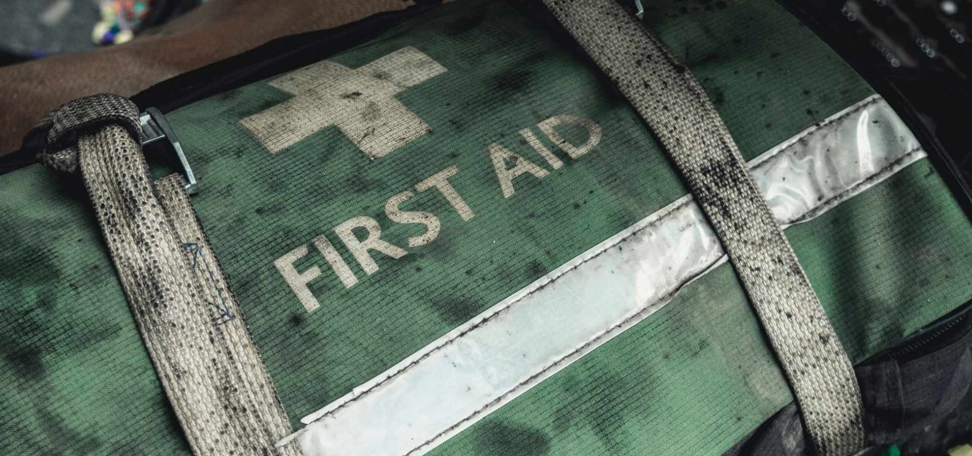 A first aid bag