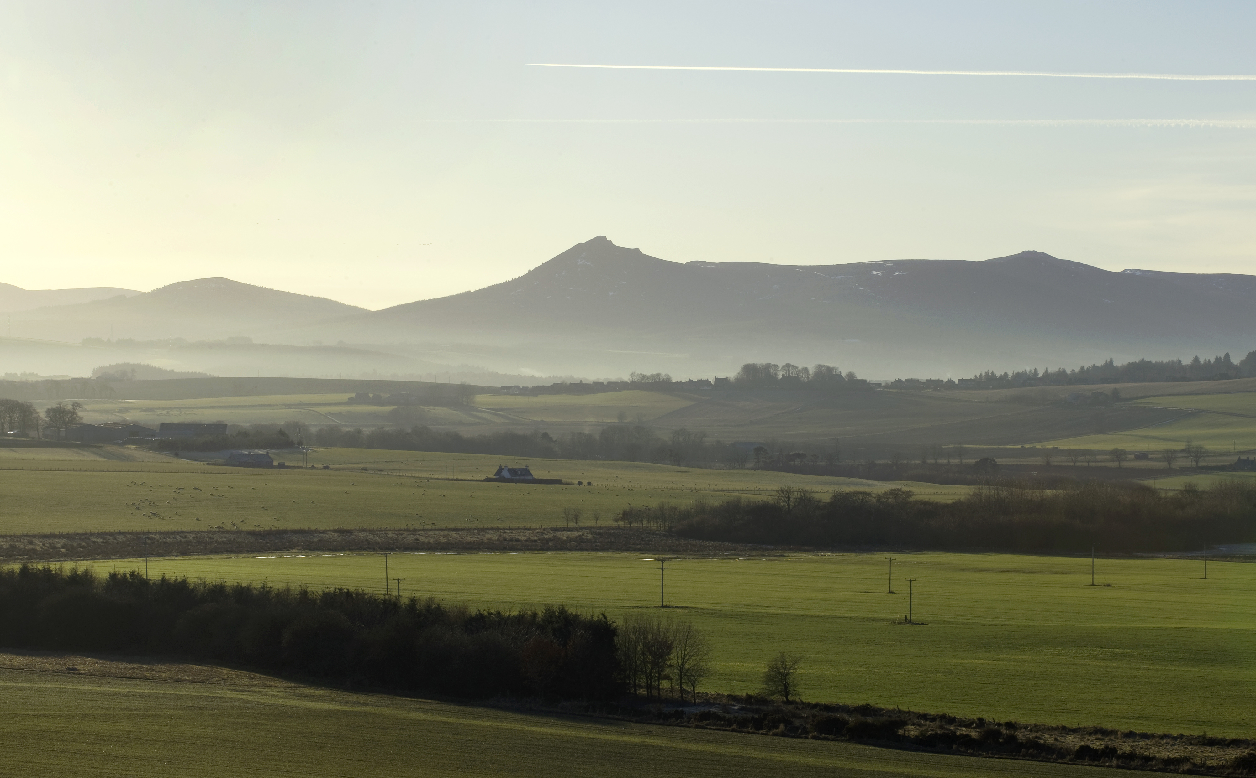 Aberdeenshire landscape.