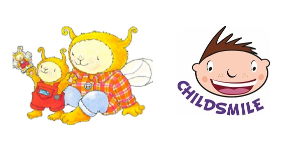 Bookbug and Childsmile logo