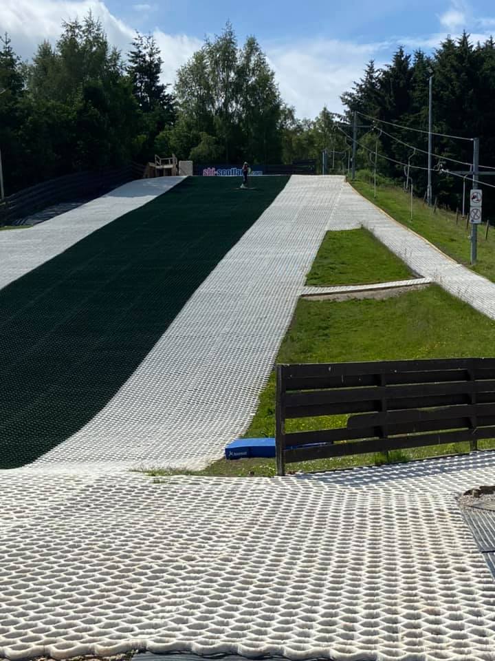 new ski mat at Alford