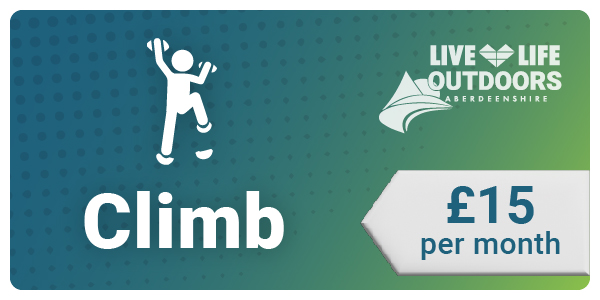 Climb memberships £15 per month
